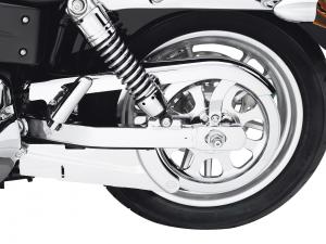 LOWER BELT GUARD COVER - CHROME - Fits '07-later Dyna 60514-07A